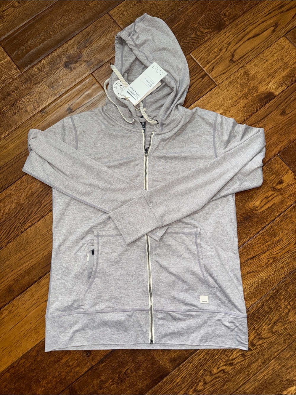 NWT Women’s Vuori Clay Heather Halo Performance Hoodie 2.0 M - Picture 3 of 5